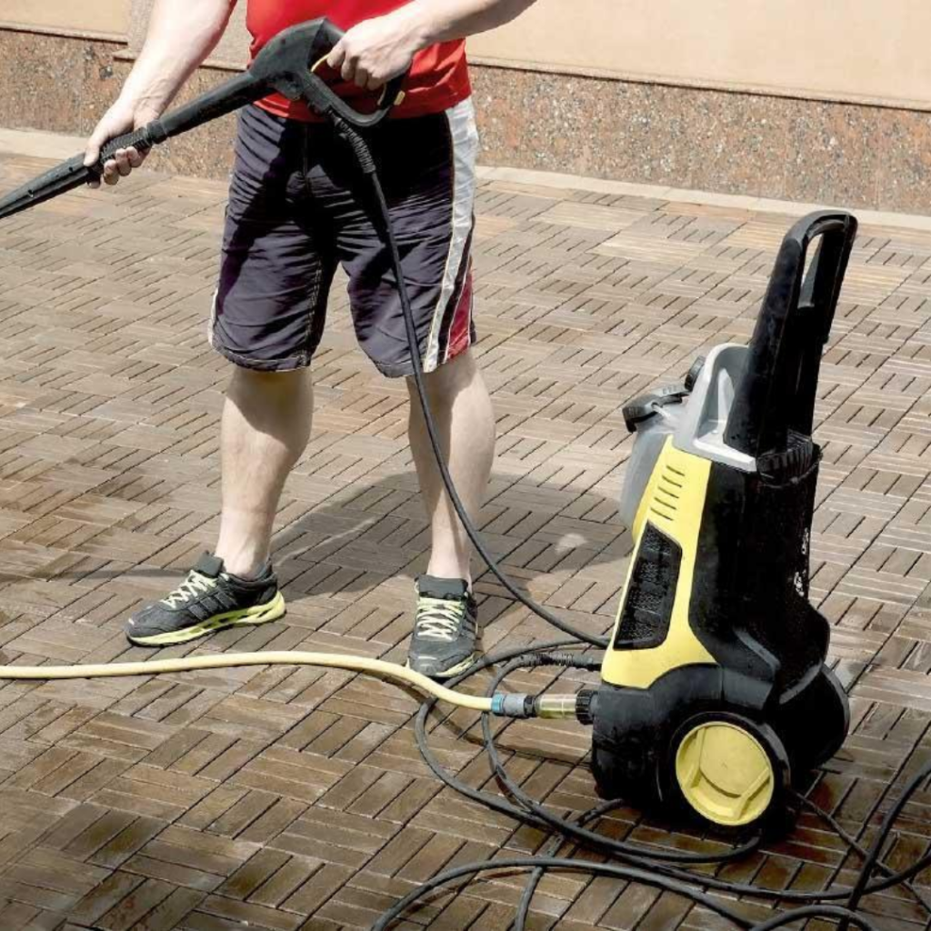 pressure washing